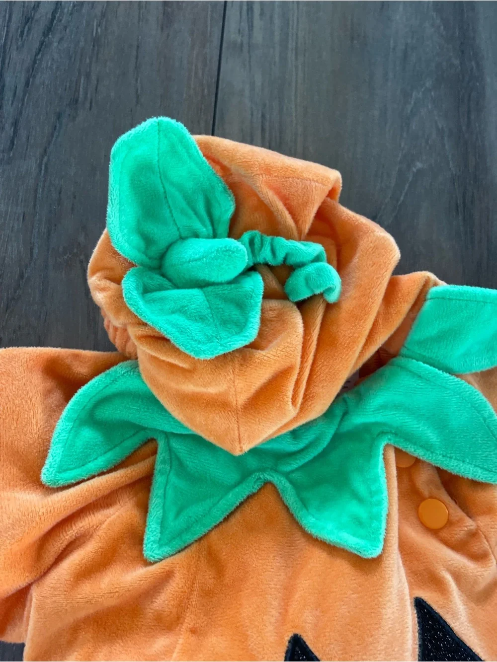 Infant Pumpkin Halloween Costume Pullover Hyde and EEK! Orange size 12-18 months